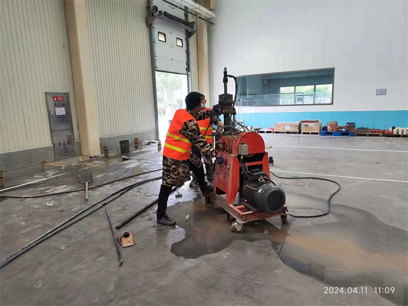 汉中厂房地面下沉塌陷注浆加固施工